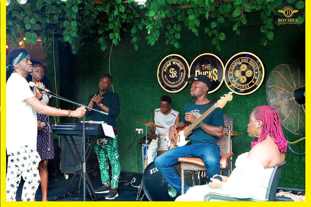 DJ Hamlet behind the decks